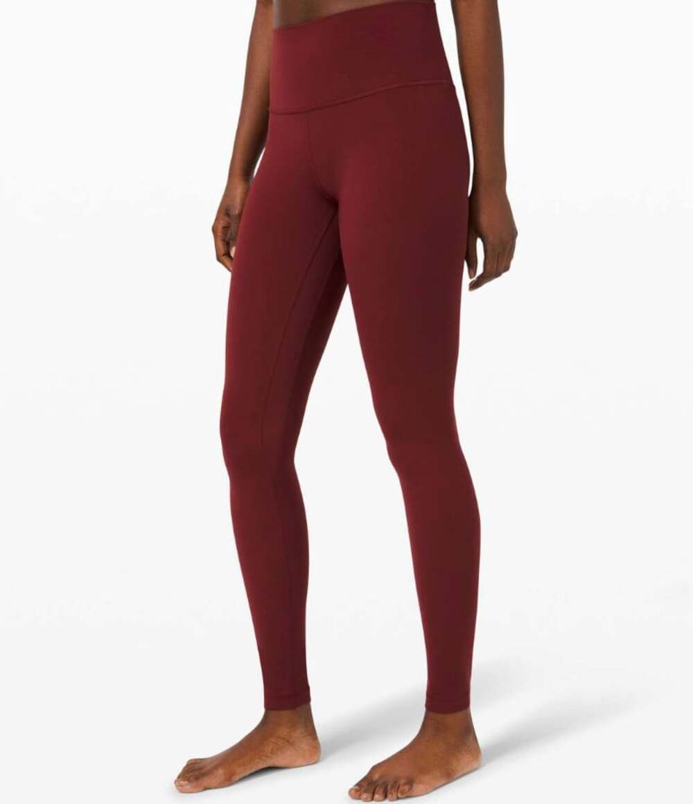 Lululemon Align High-Rise Pant 28" Red Merlot Size 6